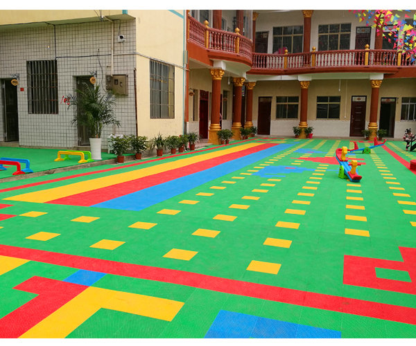 幼兒園懸浮式拼接地板的優勢