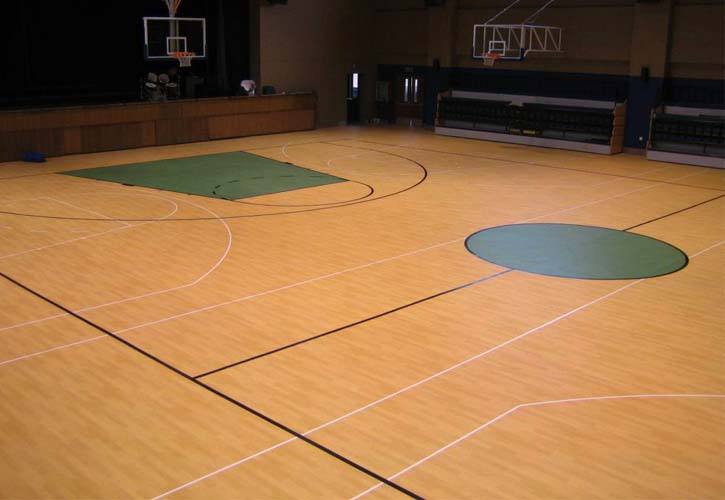 泰州體育館室內籃球場運動木地板